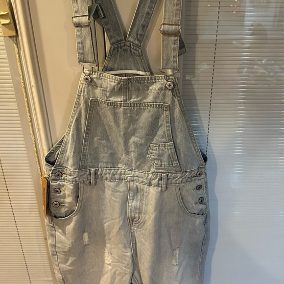 Men’s Denim Overalls - Picture 1 of 2